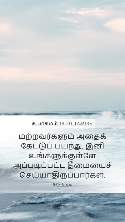 உபாகமம் 19:20 TAMIRV Bible Verse Image