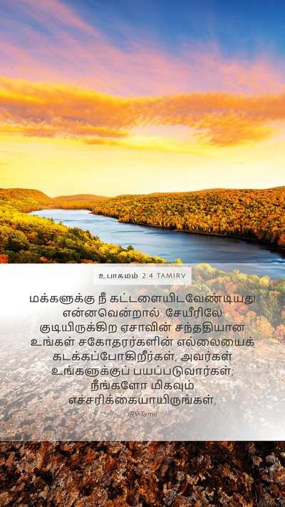 உபாகமம் 2:4 TAMIRV Bible Verse Image