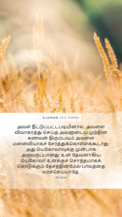 உபாகமம் 24:4 TAMIRV Bible Verse Image