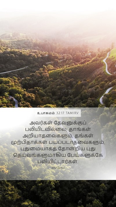 உபாகமம் 32:17 TAMIRV Bible Verse Image