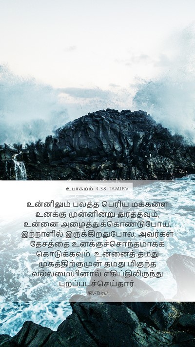 உபாகமம் 4:38 TAMIRV Bible Verse Image