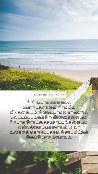 உபாகமம் 6:11 TAMIRV Bible Verse Image