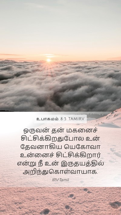 உபாகமம் 8:5 TAMIRV Bible Verse Image