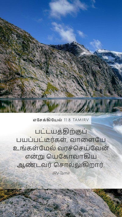 எசேக்கியேல் 11:8 TAMIRV Bible Verse Image