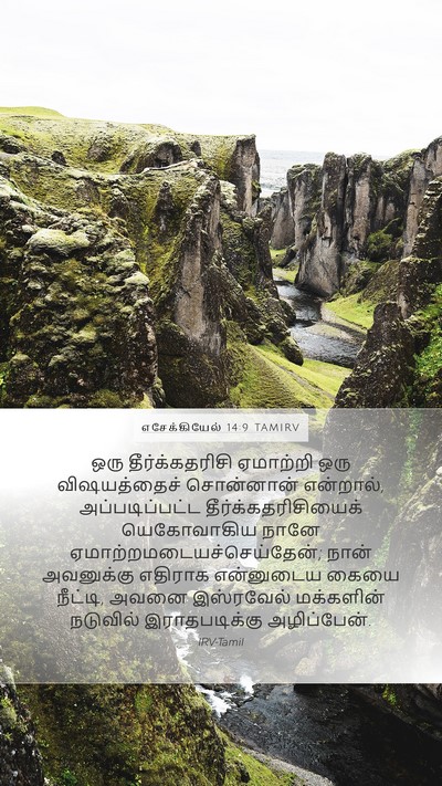 எசேக்கியேல் 14:9 TAMIRV Bible Verse Image