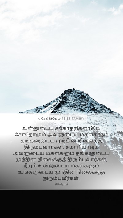 எசேக்கியேல் 16:55 TAMIRV Bible Verse Image