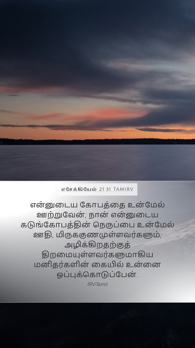 எசேக்கியேல் 21:31 TAMIRV Bible Verse Image