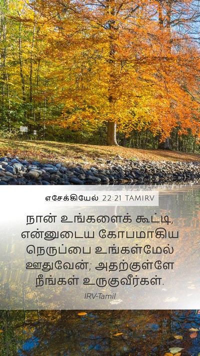 எசேக்கியேல் 22:21 TAMIRV Bible Verse Image