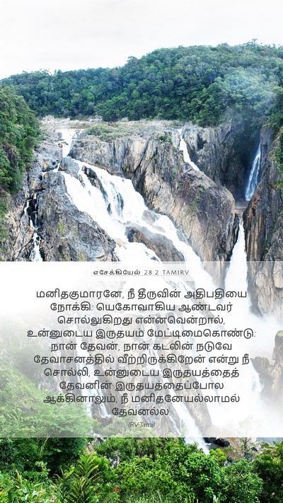 எசேக்கியேல் 28:2 TAMIRV Bible Verse Image