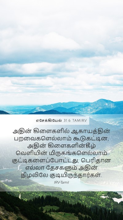 எசேக்கியேல் 31:6 TAMIRV Bible Verse Image