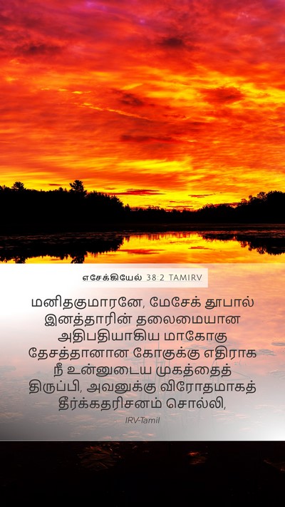 எசேக்கியேல் 38:2 TAMIRV Bible Verse Image