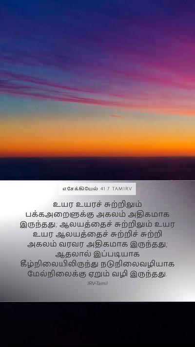 எசேக்கியேல் 41:7 TAMIRV Bible Verse Image