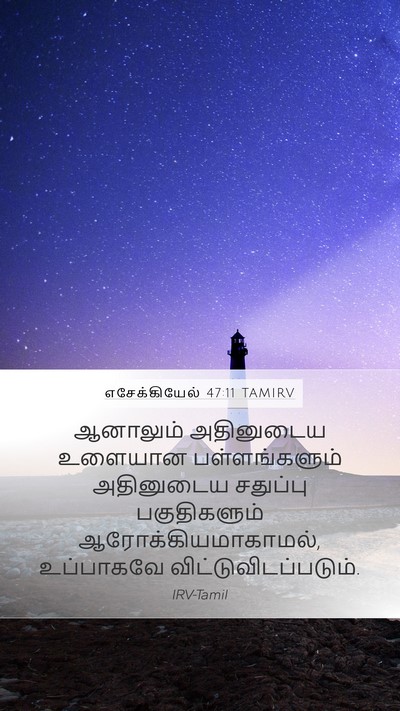 எசேக்கியேல் 47:11 TAMIRV Bible Verse Image