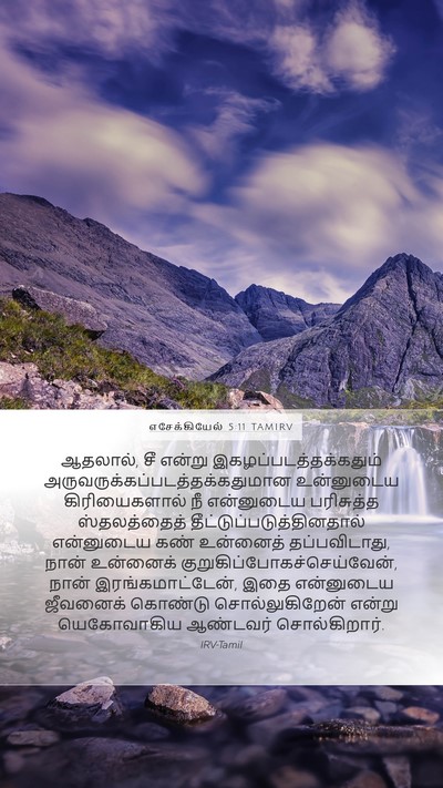 எசேக்கியேல் 5:11 TAMIRV Bible Verse Image