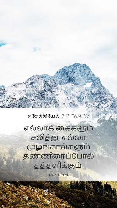 எசேக்கியேல் 7:17 TAMIRV Bible Verse Image