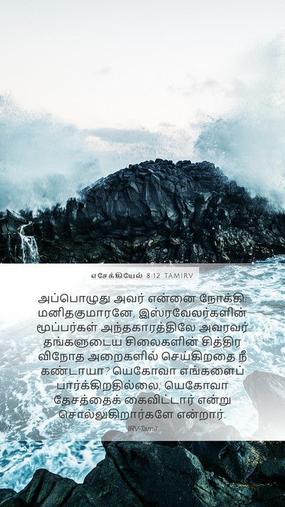 எசேக்கியேல் 8:12 TAMIRV Bible Verse Image
