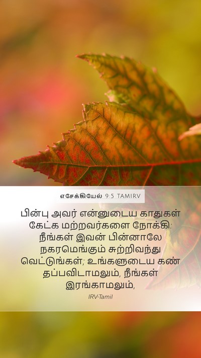 எசேக்கியேல் 9:5 TAMIRV Bible Verse Image