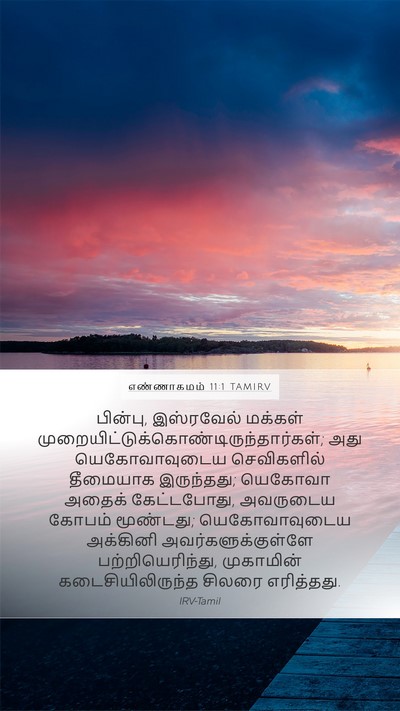 எண்ணாகமம் 11:1 TAMIRV Bible Verse Image
