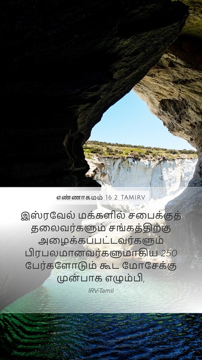 எண்ணாகமம் 16:2 TAMIRV Bible Verse Image