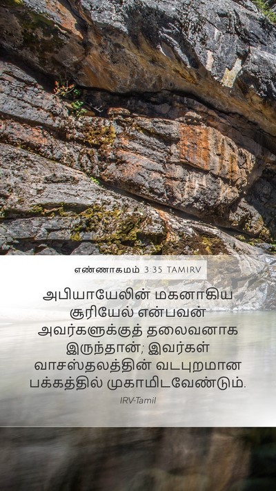 எண்ணாகமம் 3:35 TAMIRV Bible Verse Image