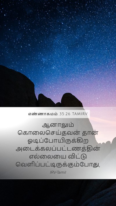 எண்ணாகமம் 35:26 TAMIRV Mobile Phone Wallpaper - ஆனாலும் - Mobile Bible Verse Wallpaper
