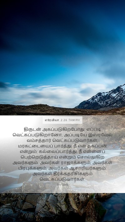 எரேமியா 2:26 TAMIRV Bible Verse Image