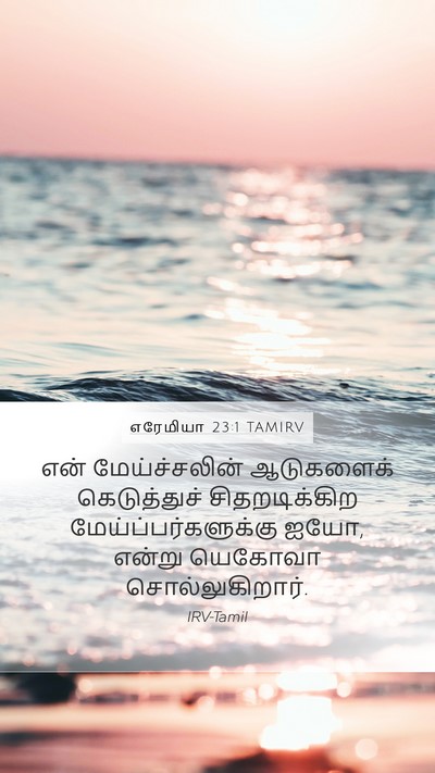 எரேமியா 23:1 TAMIRV Bible Verse Image
