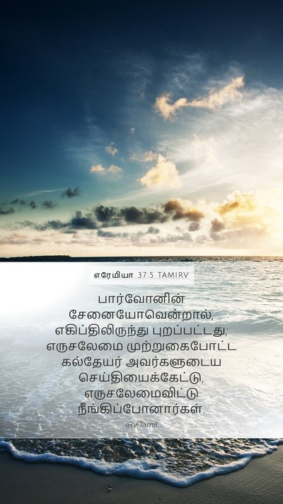 எரேமியா 37:5 TAMIRV Bible Verse Image