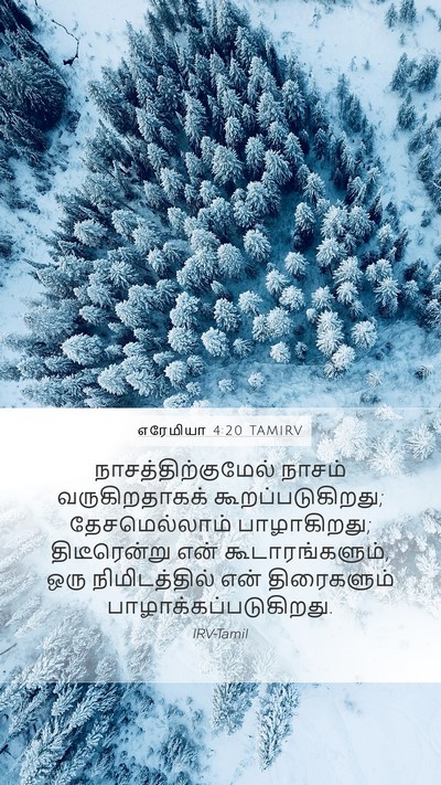 எரேமியா 4:20 TAMIRV Bible Verse Image