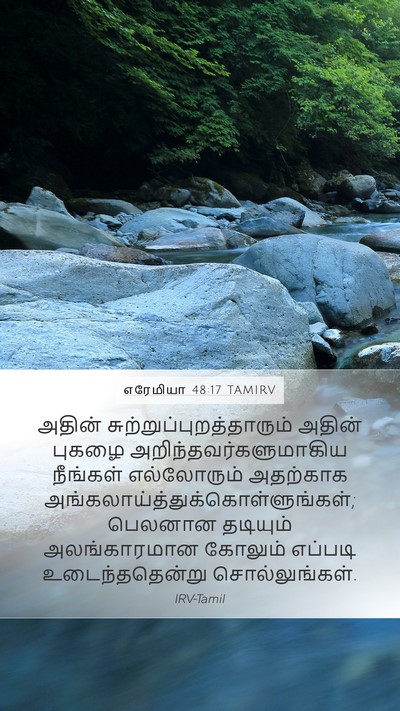 எரேமியா 48:17 TAMIRV Bible Verse Image