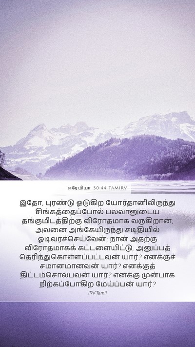 எரேமியா 50:44 TAMIRV Bible Verse Image