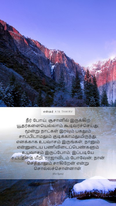எஸ்தர் 4:16 TAMIRV Bible Verse Image