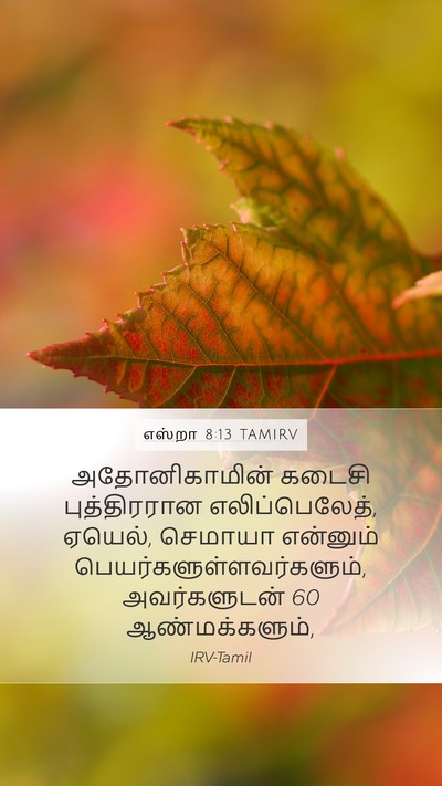 எஸ்றா 8:13 TAMIRV Bible Verse Image