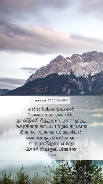 ஏசாயா 37:35 TAMIRV Bible Verse Image