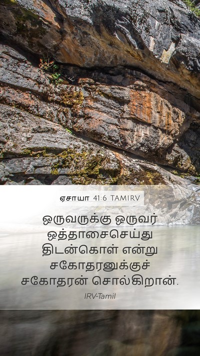 ஏசாயா 41:6 TAMIRV Bible Verse Image