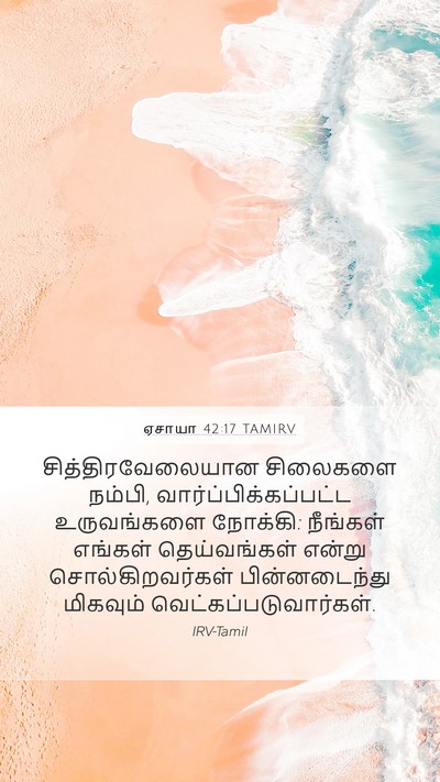 ஏசாயா 42:17 TAMIRV Bible Verse Image