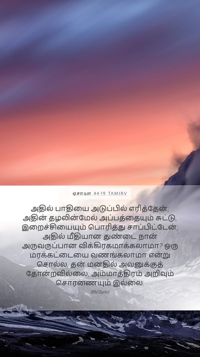 ஏசாயா 44:19 TAMIRV Bible Verse Image