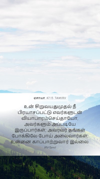 ஏசாயா 47:15 TAMIRV Bible Verse Image