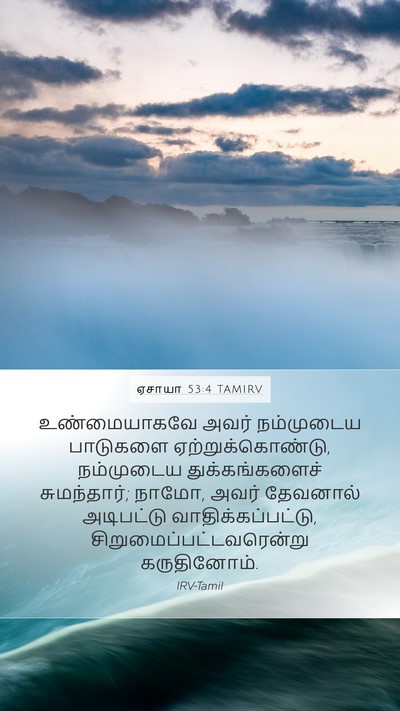 ஏசாயா 53:4 TAMIRV Bible Verse Image