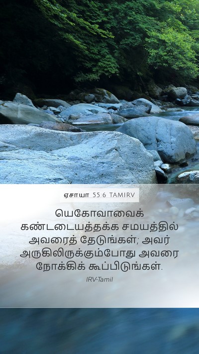 ஏசாயா 55:6 TAMIRV Bible Verse Image
