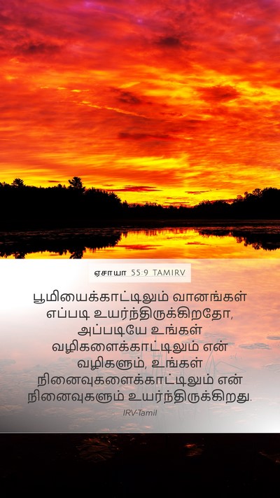 ஏசாயா 55:9 TAMIRV Bible Verse Image