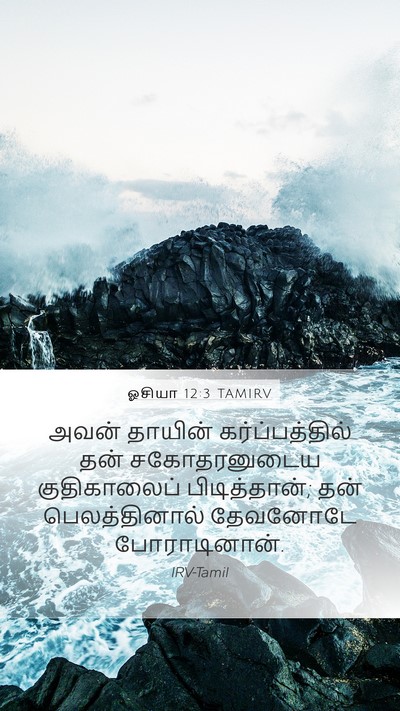 ஓசியா 12:3 TAMIRV Bible Verse Image