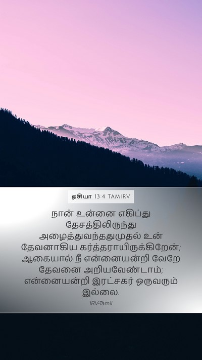 ஓசியா 13:4 TAMIRV Bible Verse Image
