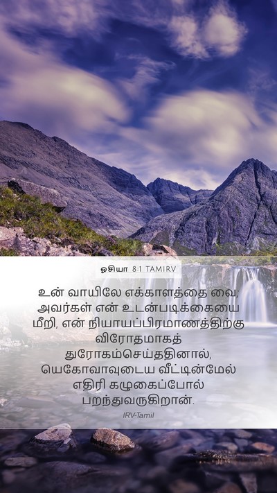 ஓசியா 8:1 TAMIRV Bible Verse Image