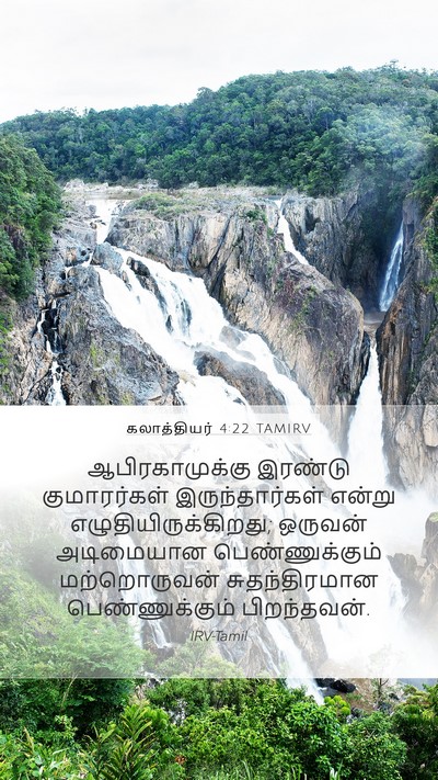 கலாத்தியர் 4:22 TAMIRV Bible Verse Image