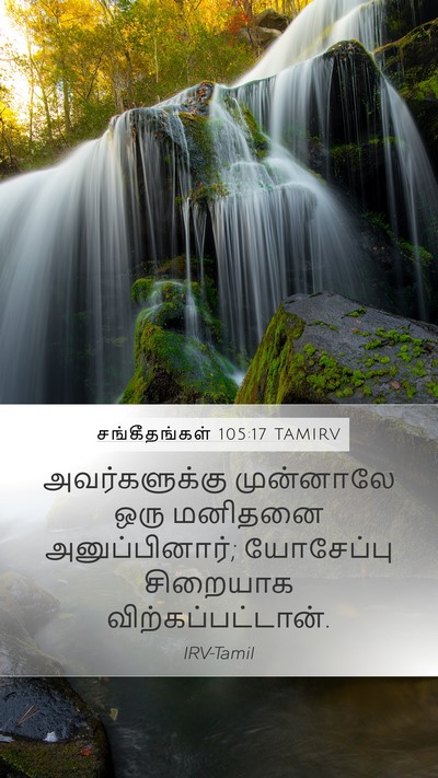 சங்கீதங்கள் 105:17 TAMIRV Bible Verse Image
