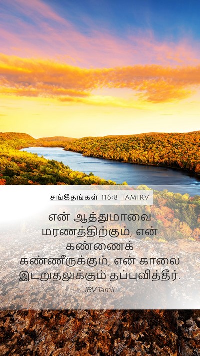 சங்கீதங்கள் 116:8 TAMIRV Bible Verse Image