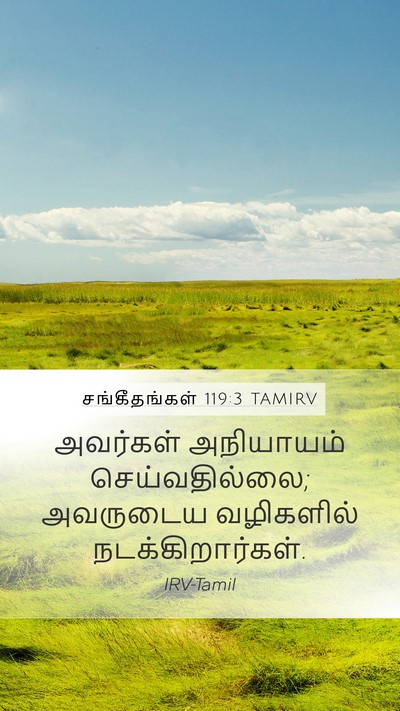 சங்கீதங்கள் 119:3 TAMIRV Bible Verse Image
