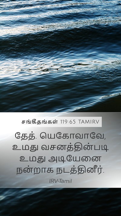 சங்கீதங்கள் 119:65 TAMIRV Bible Verse Image