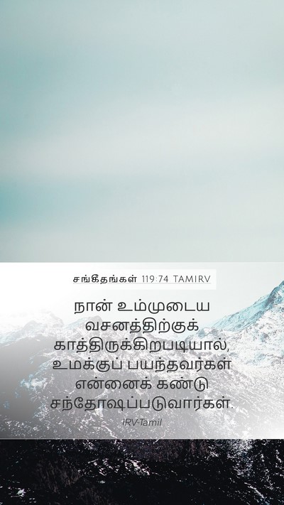 சங்கீதங்கள் 119:74 TAMIRV Bible Verse Image